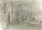 Stevens Point Brewery workers pose for a photo in the keg racking wash-house   Ca  1920